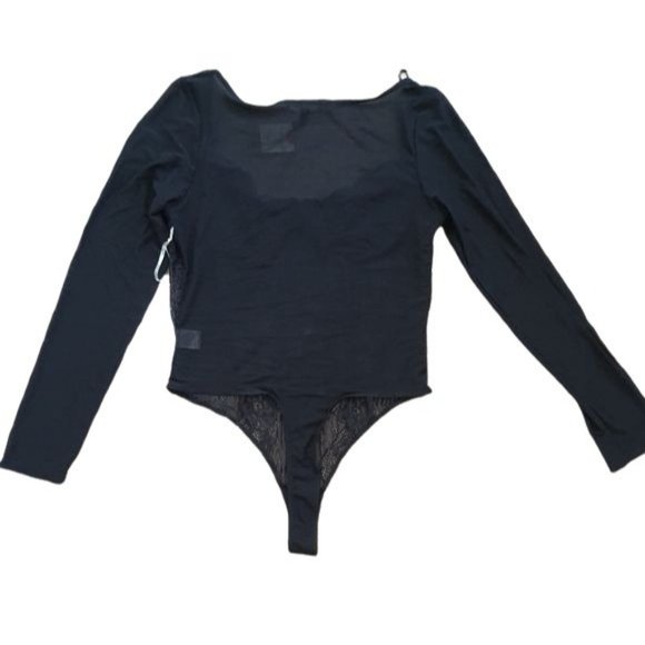 🖤 Black Lace Mesh Bodysuit | Size Medium - Picture 5 of 10